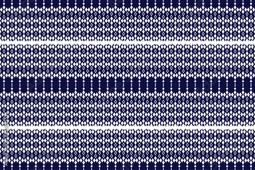 Geometric fabric patterns. Abstract shapes pattern in ethnic style. Vector style weaving concept. Design for embroidery and other textile products.