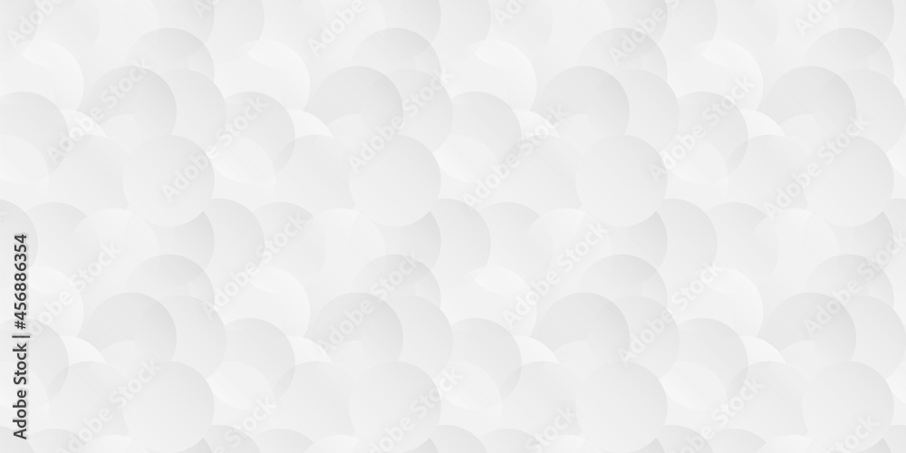 white seamless circle background. vector illustration