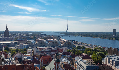 Riga, the capital of Latvia