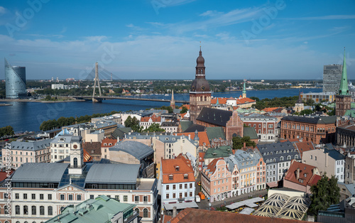 Riga, the capital of Latvia