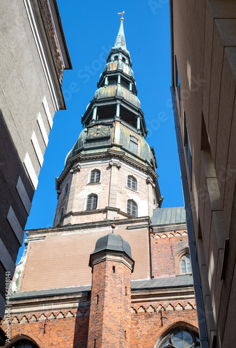 Riga, the capital of Latvia