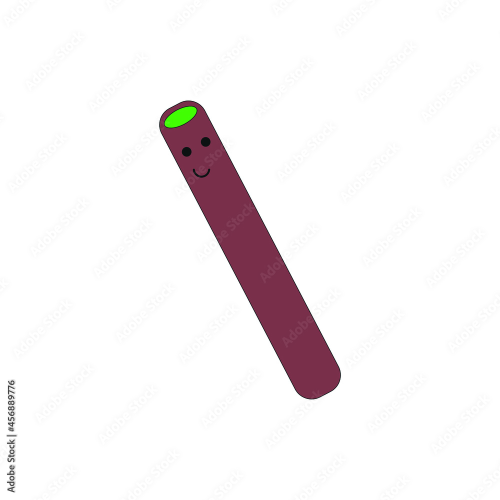 sweet licorice sketch icon, on white background