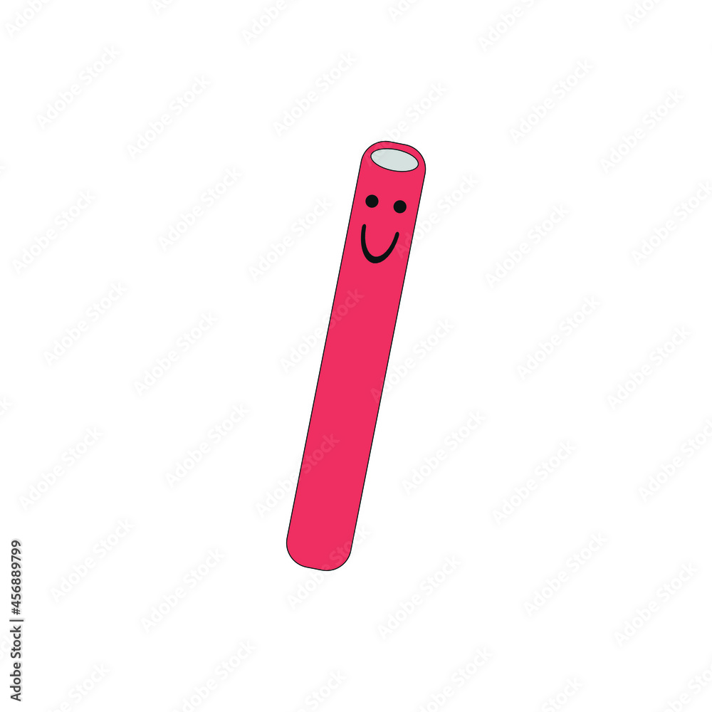 sweet licorice sketch icon, on white background