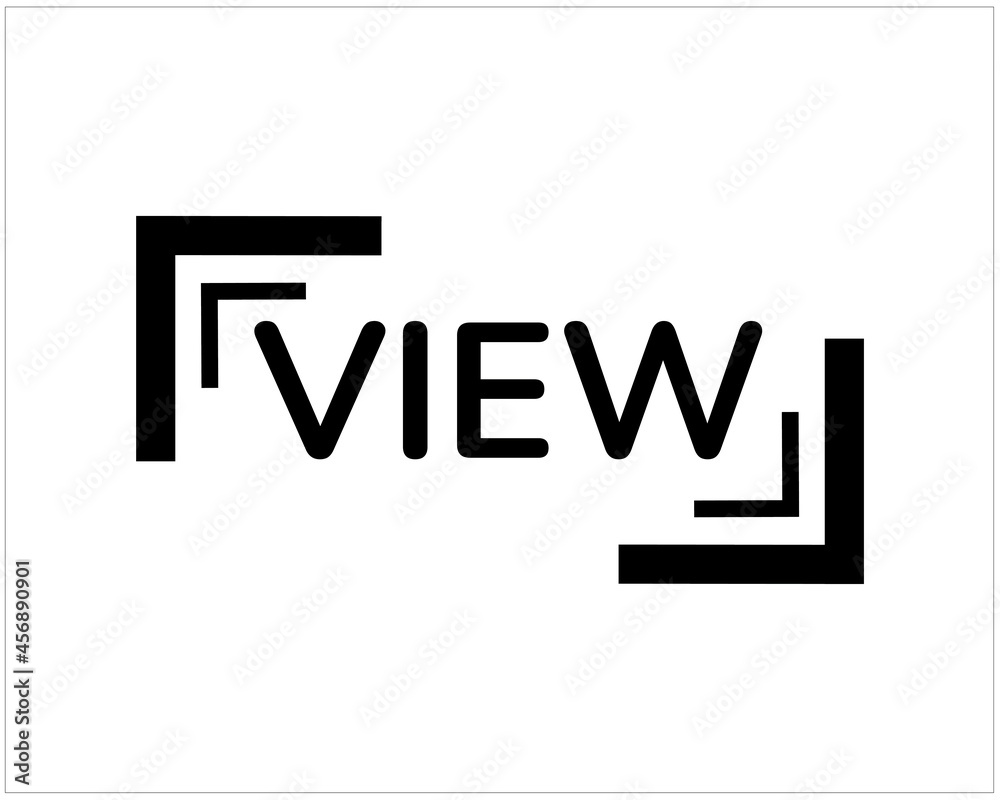 VIEW LOGO CAMERA LOGO BLACK AND WHITE VIEW LOGO CAMERA LOGO BLACK AND WHITE