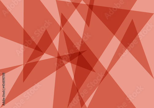 Fondo otoñal de triángulos transparentes marrón.