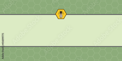 Green propolis label with logo icon design background