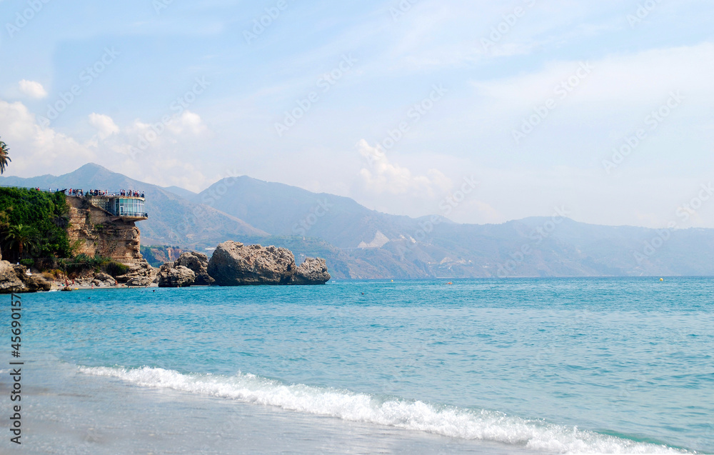 Obraz premium NERJA, MÁLAGA, ANDALUCÍA