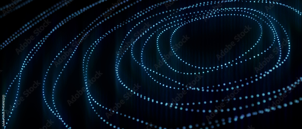 Abstract technology big data concept dots texture with glowing defocused particles. Abstract technology big data concept dots texture with glowing defocused particles.
