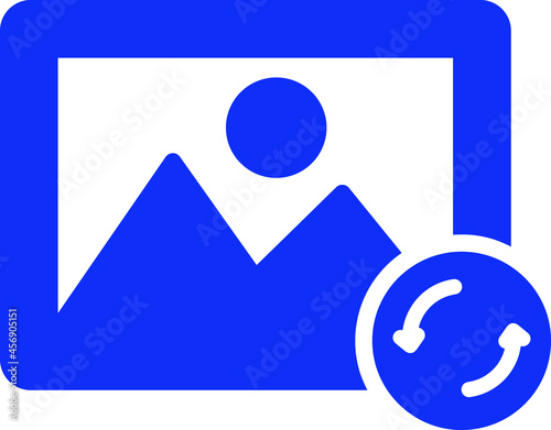 Gallery restore Isolated Vector icon which can easily modify or edit

