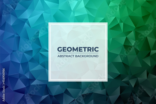 Abstract background with triangle