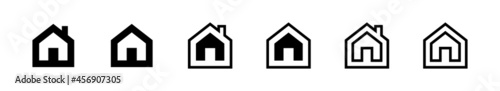 Vektor Haus Logo/Icon Set