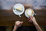 cake coffee cup restaurant lifestyle leisure