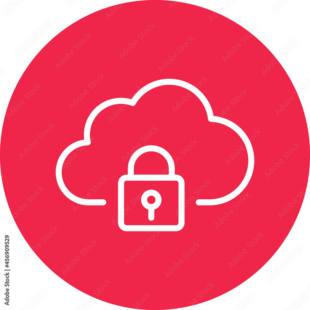 icloud locked Isolated Vector icon which can easily modify or edit


