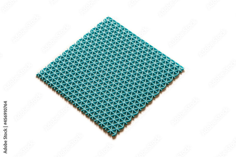 non-slip plastic mat on a white background non-slip plastic mat on a white background