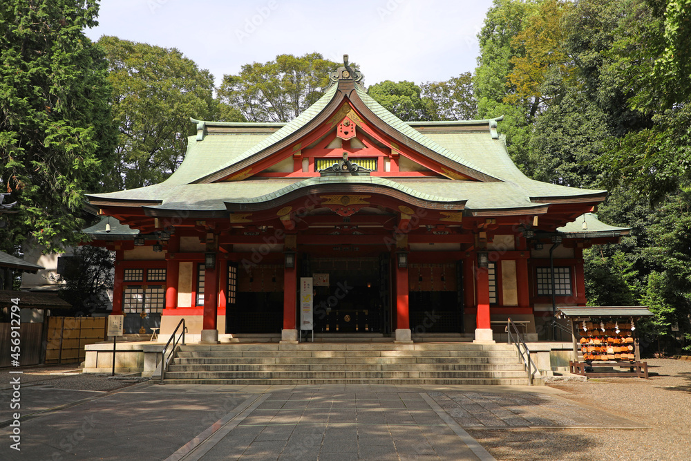 世田谷八幡宮の社殿