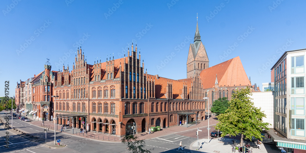Fototapeta premium Altes Rathaus Hannover