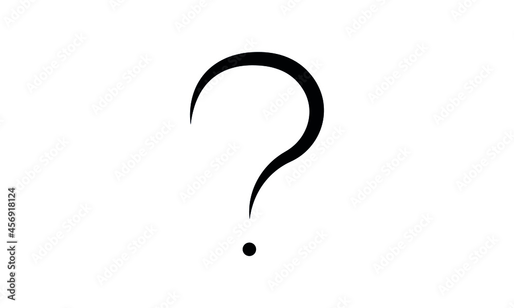 Question mark vector icon, ask symbol Question mark vector icon, ask symbol