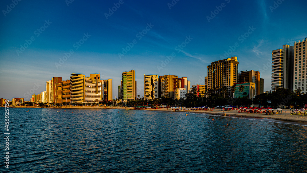 Fototapeta premium PRAIA DO MEIRELLES - FORTALEZA - CEARÁ - BRASIL