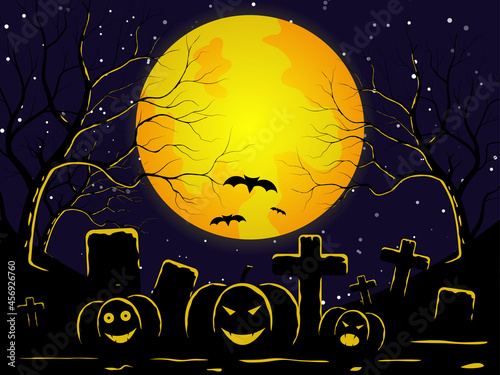 halloween night background