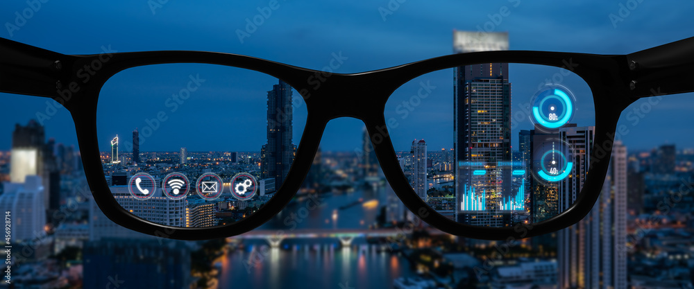 Augmented Reality Technology for Glasses