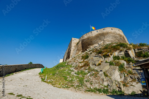 The Deva Castle in Romania	 photo