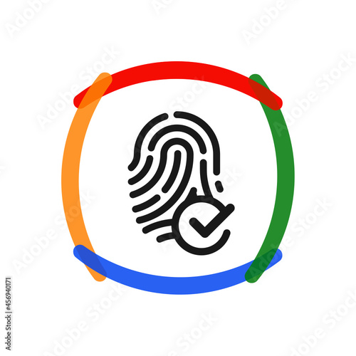 Verified Fingerprint - Sticker