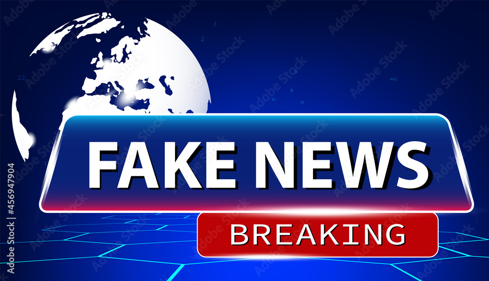 Fake news background. Tv global information. Fake news background. Tv global information.