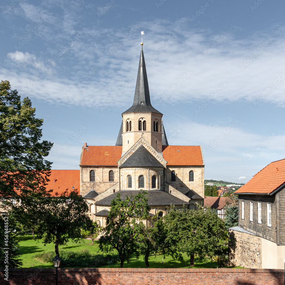 Fototapeta premium Choransicht St. Godehard Hildesheim