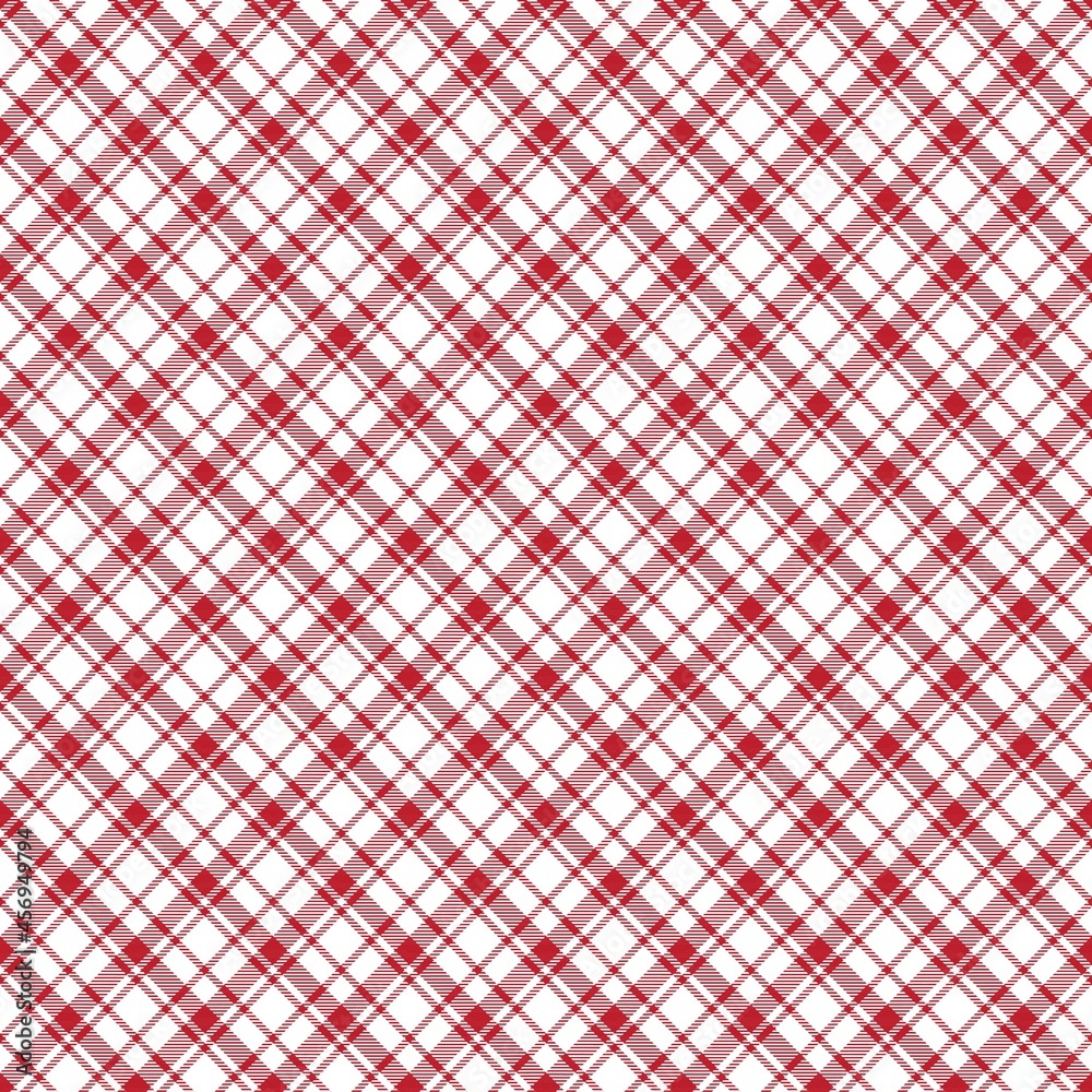 Red Diagonal Plaid Tartan textured Seamless Pattern Design Red Diagonal Plaid Tartan textured Seamless Pattern Design