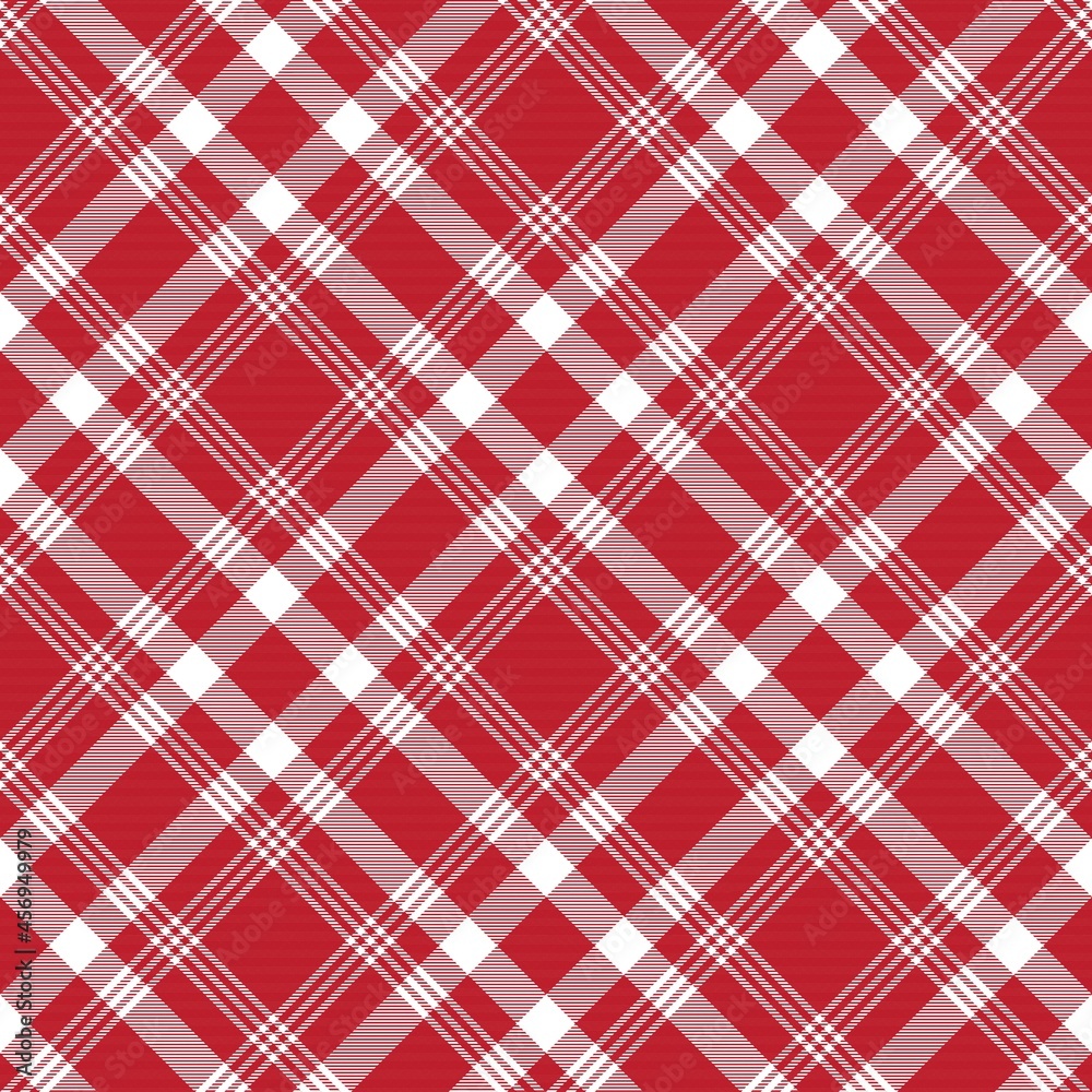 Red Diagonal Plaid Tartan textured Seamless Pattern Design Red Diagonal Plaid Tartan textured Seamless Pattern Design