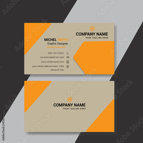 Professional  Business card template design