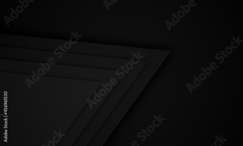 Abstract black geometric background.