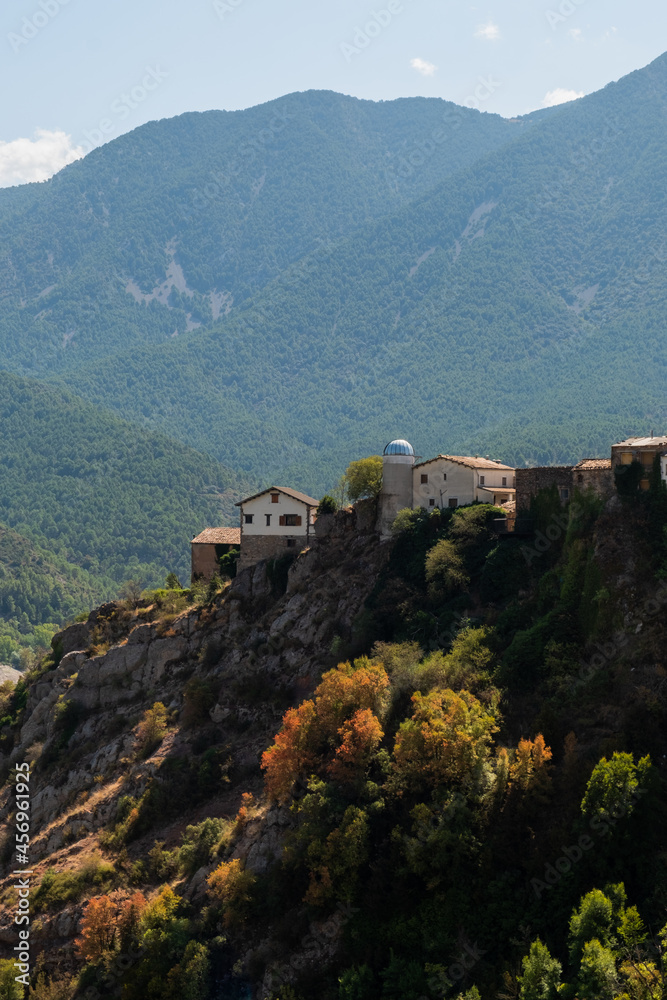 Fototapeta premium Vistes de Coll de Nargó, Catalunya