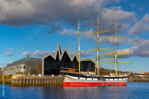 The Tall Ship Glenlee, Riverside Museum, River Clyde, Glasgow photo