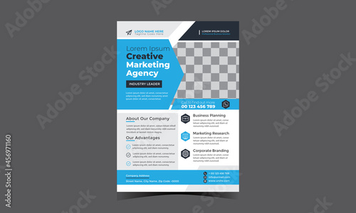 Corporate Business Flyer Design Template for your business services or event