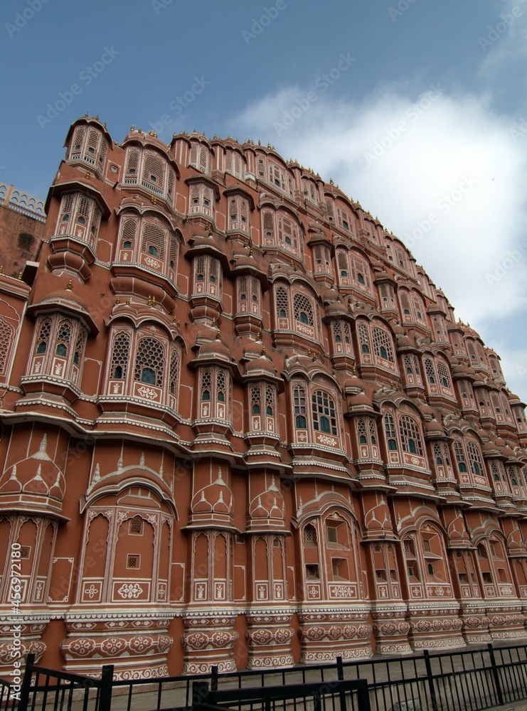 buildings and typical places in india