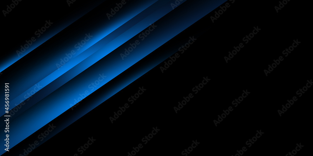 Abstract futuristic blue line  background, Abstract art wallpaper