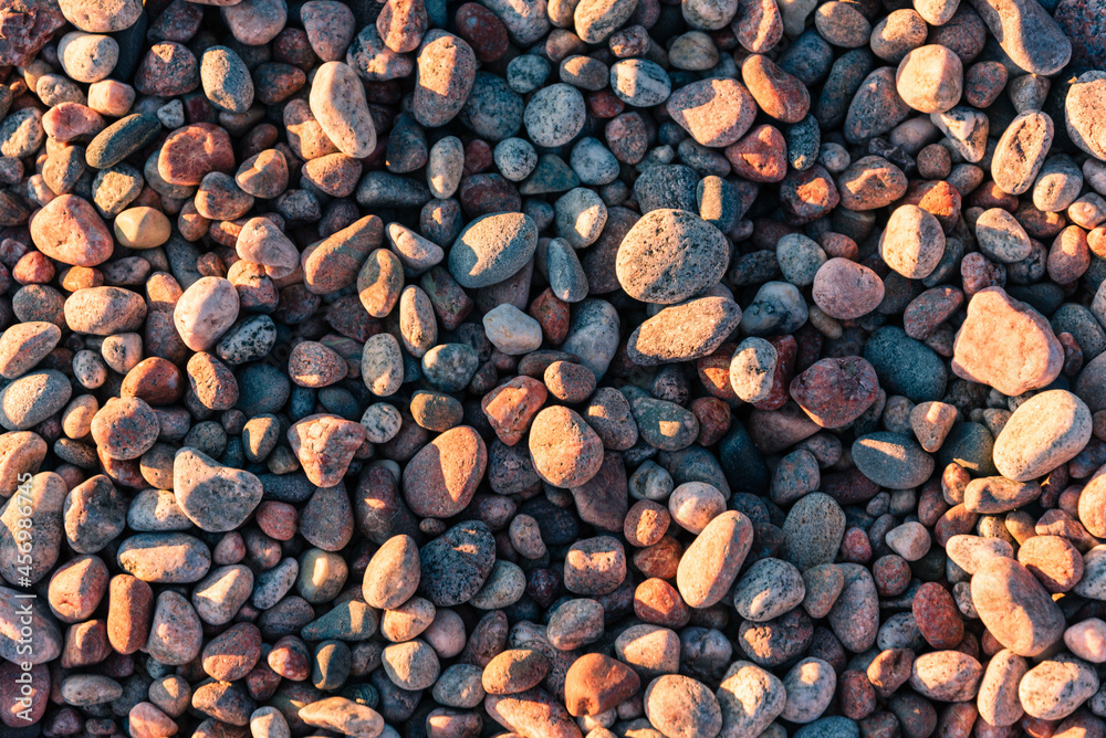 Beach pebbles Beach pebbles