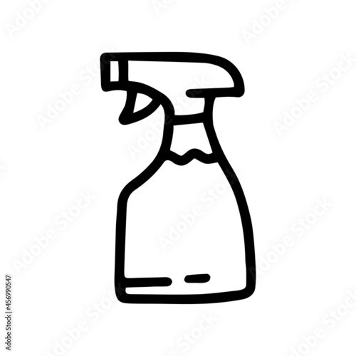 sprayer line vector doodle simple icon design