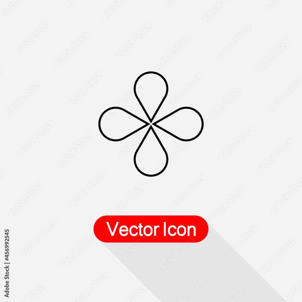 Clover icon Vector Illustration Eps10 Clover icon Vector Illustration Eps10