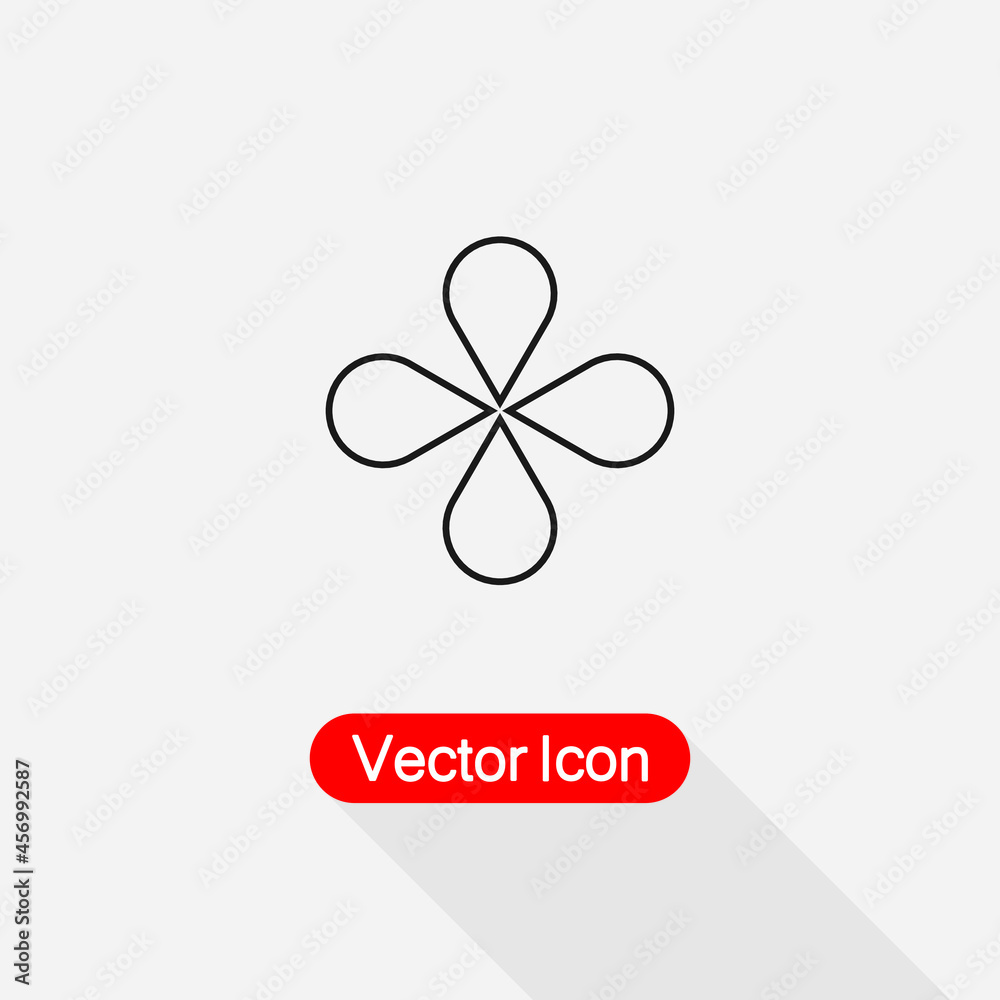 Clover icon Vector Illustration Eps10 Clover icon Vector Illustration Eps10