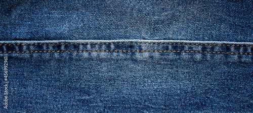 texture of blue jeans denim fabric background 