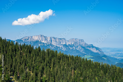 Obraz na płótnie Berglandschaft um Berchtesgaden, Bayern w salonie