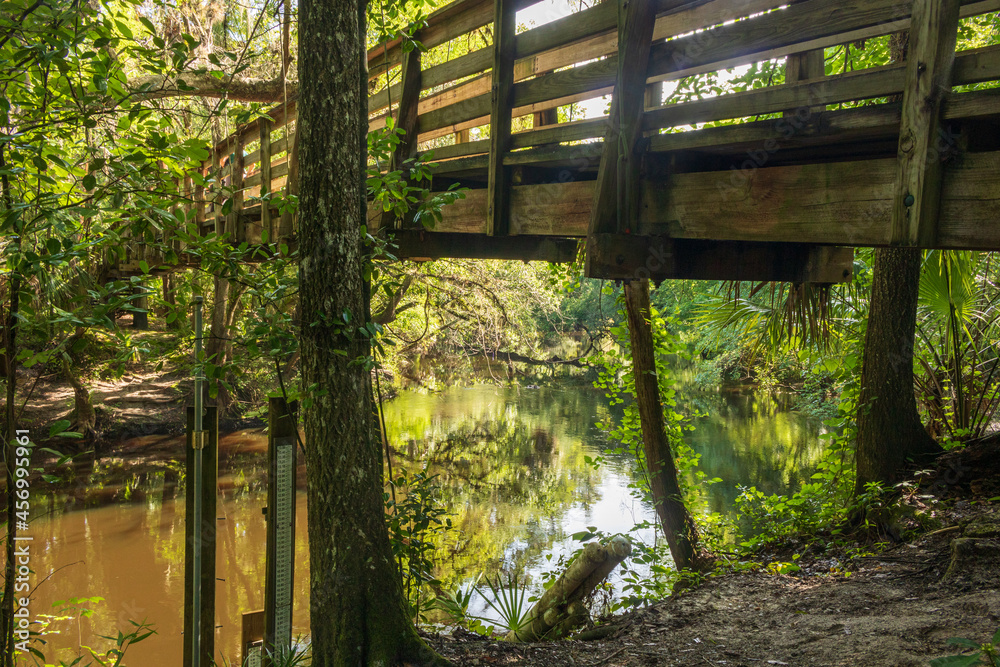 Suspension Bridge crossing Hillsborough River