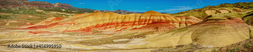 painted hills panorama