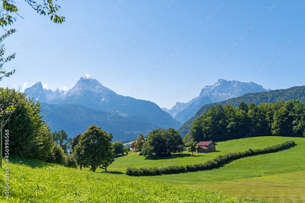Obraz premium Watzmann im Berchtesgadener Land