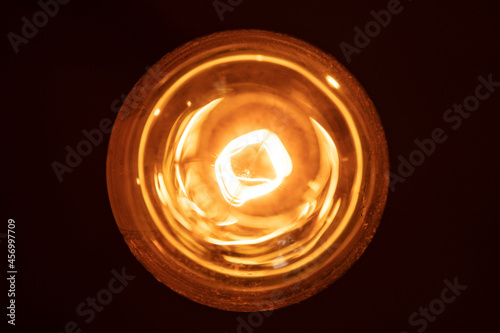 glowing light