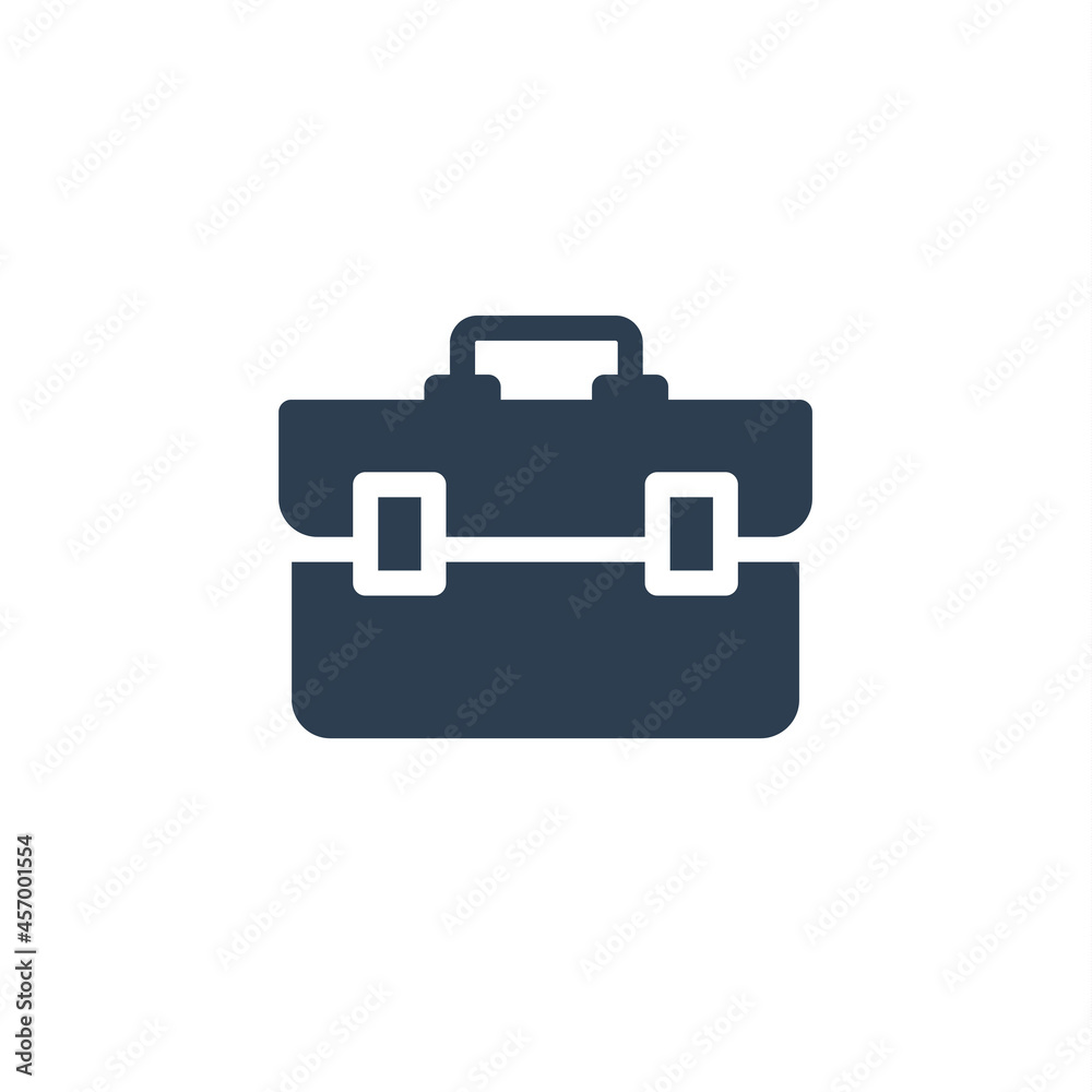 Toolbox solid flat icon. vector glyph illustration Toolbox solid flat icon. vector glyph illustration