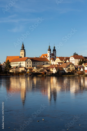 Telc, Unesco world heritage site, Southern Moravia, Czech Republic.