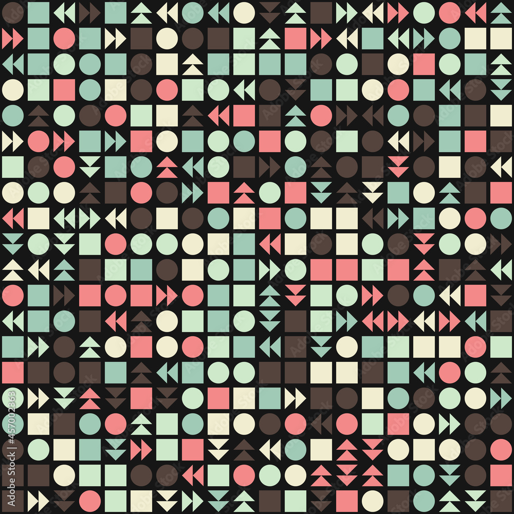 Abstract Geometric Pattern generative computational art illustration Abstract Geometric Pattern generative computational art illustration